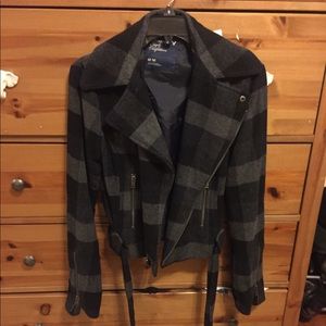 Plaid American Eagle Jacket